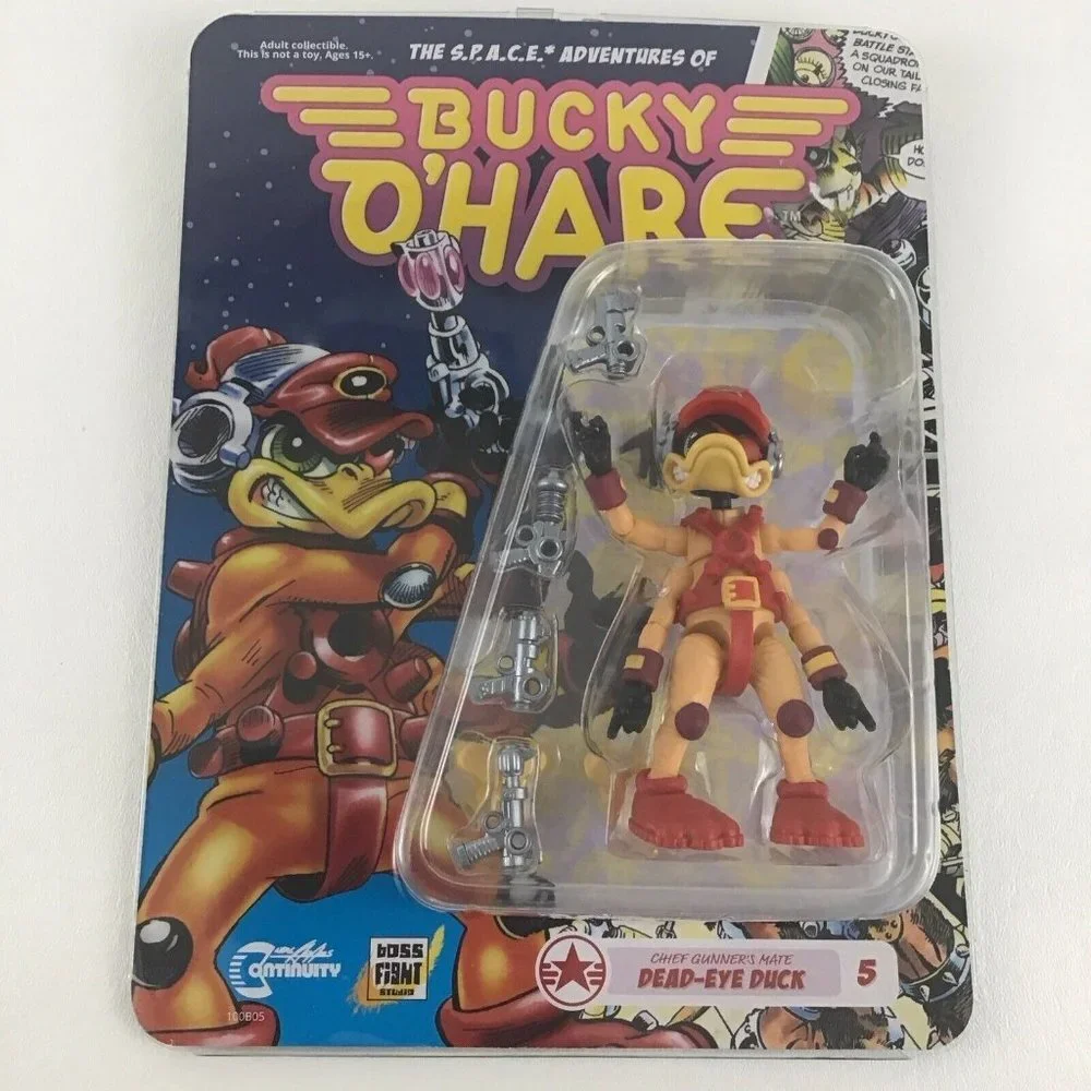 Space Adventures Bucky O'Hare Chief Gunner's Mate Dead Eye Duck Action Figure